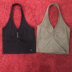 hollister halter top bundle
